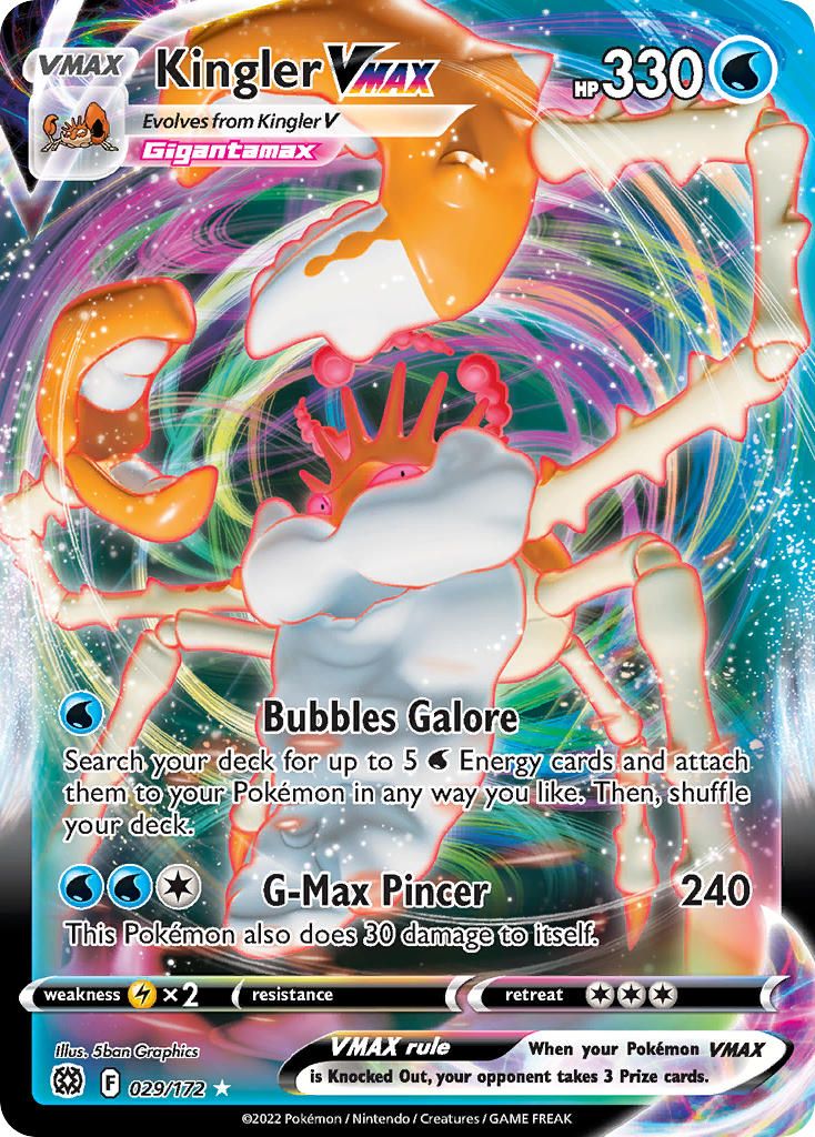 Full Art/Kingler Vmax Holo