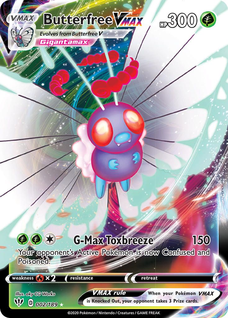 Full Art/Butterfree Vmax 