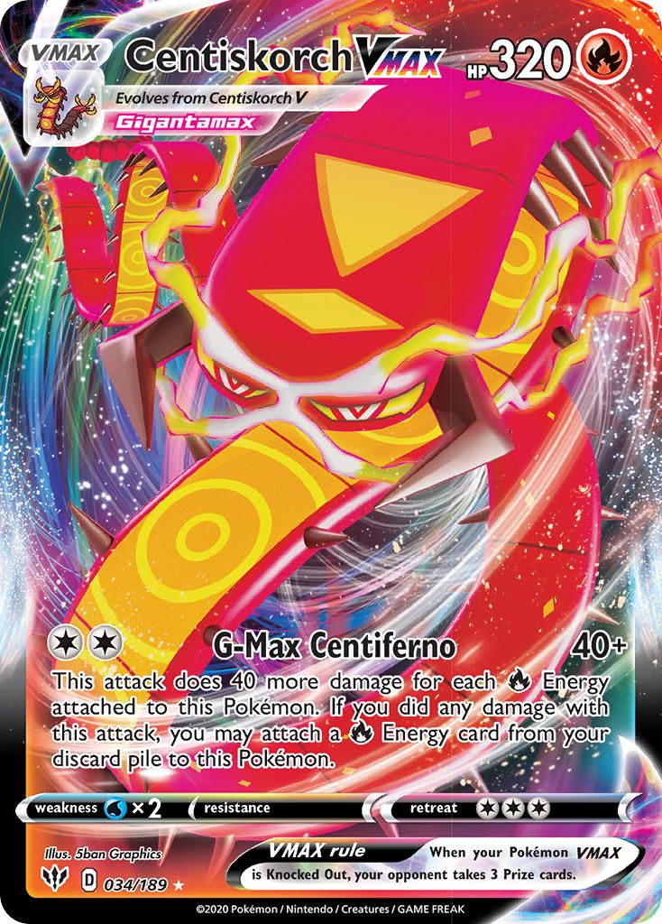 Full Art/Centiskorch Vmax Holo