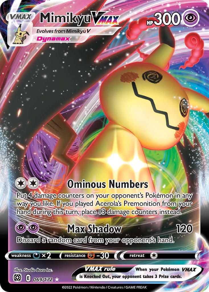 Full Art/Mimikyu Vmax Holo