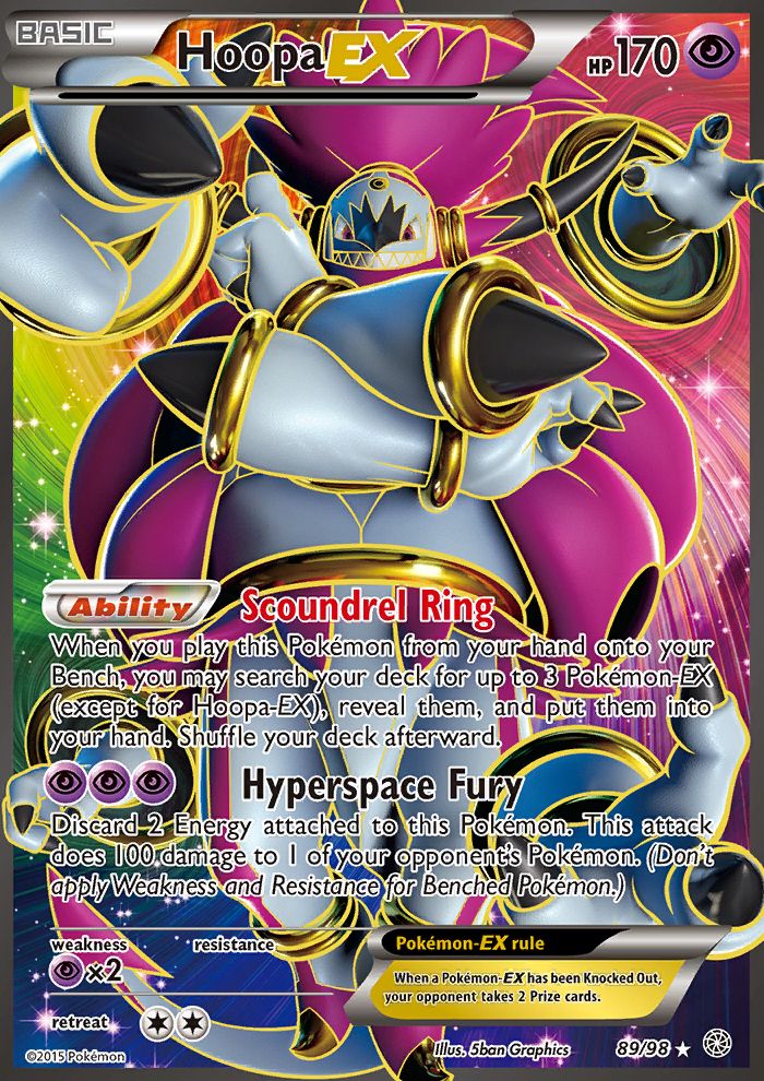 Full Art/Hoopa EX Holo