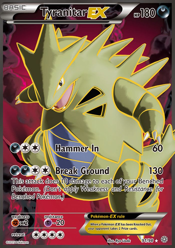 Full Art/Tyranitar EX 