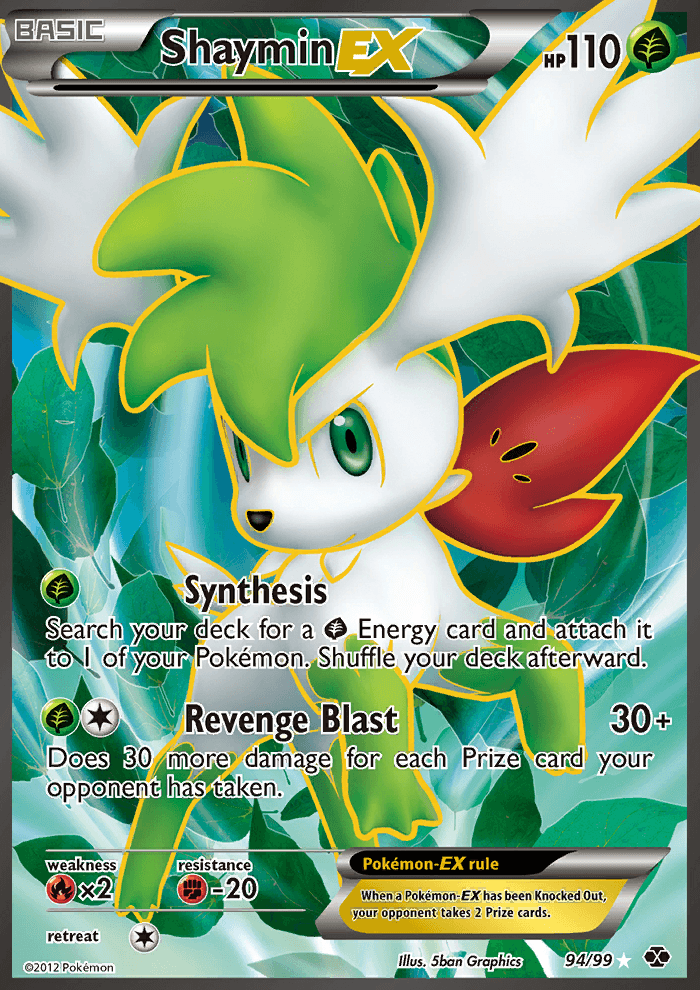 Full Art/Shaymin EX Holo