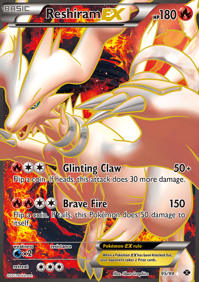 Full Art/Reshiram EX Holo