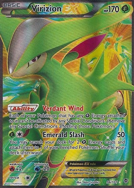 Full Art/Virizion EX Holo