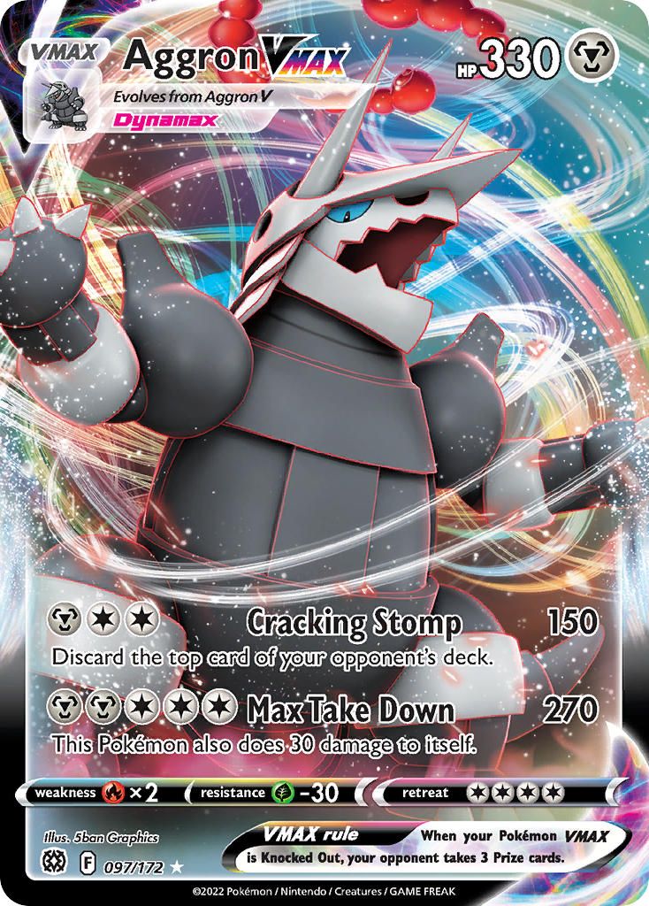 Full Art/Aggron Vmax Holo