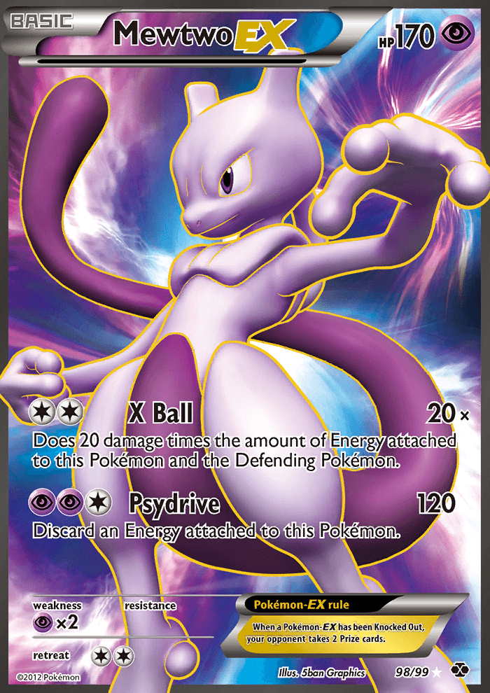 Full Art/Mewtwo EX Holo