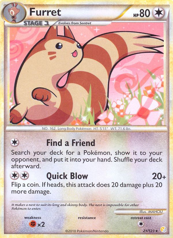 Furret Reverse Foil 