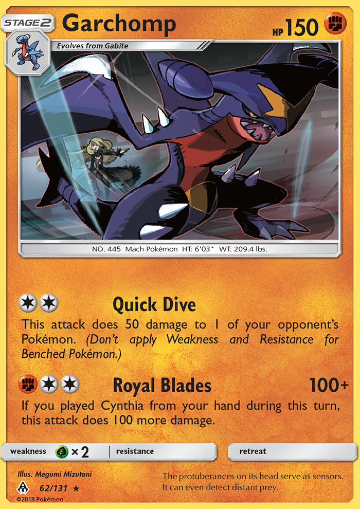 Garchomp Reverse Foil 