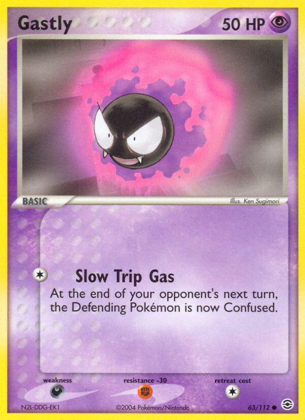 Gastly Refractor Reverse Foil 