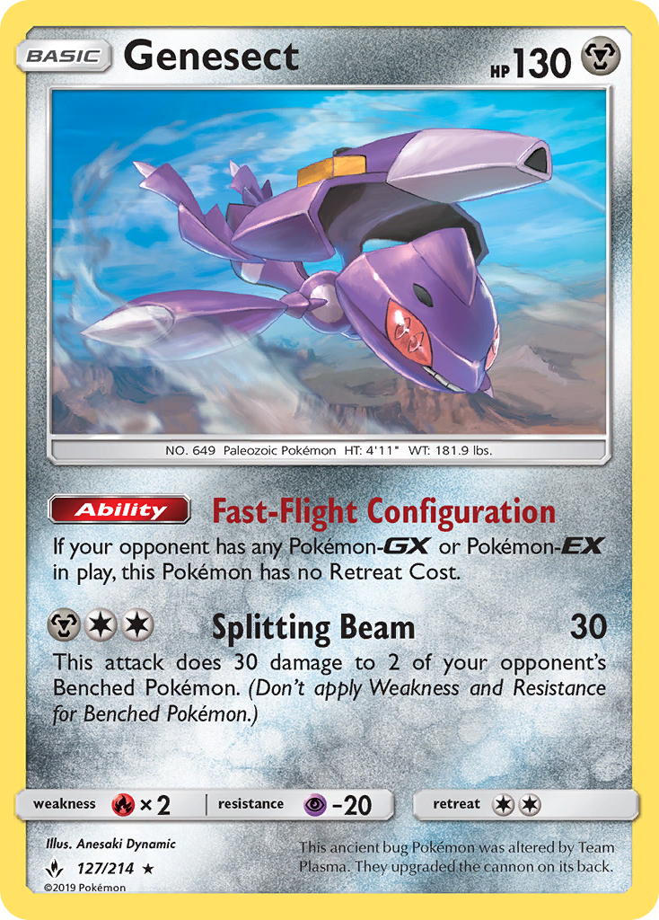 Genesect Reverse Foil 