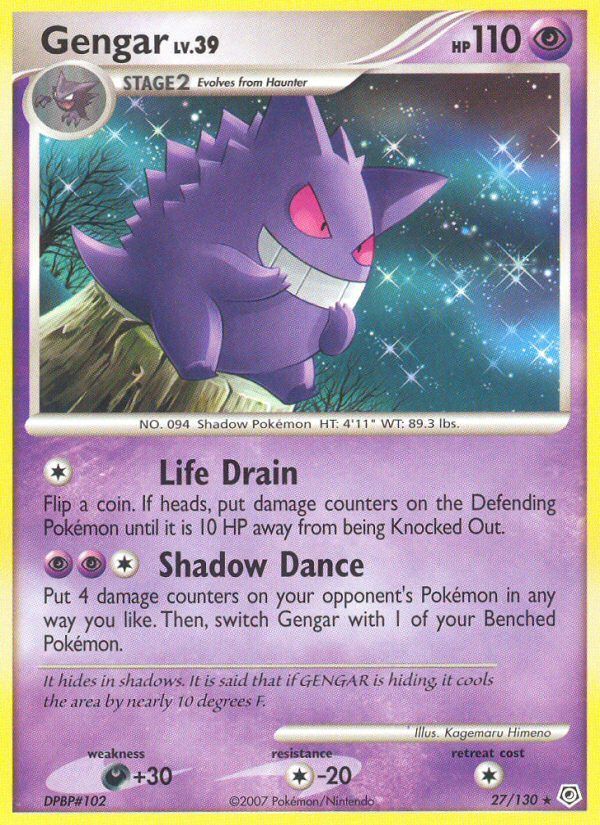 Gengar Reverse Foil 