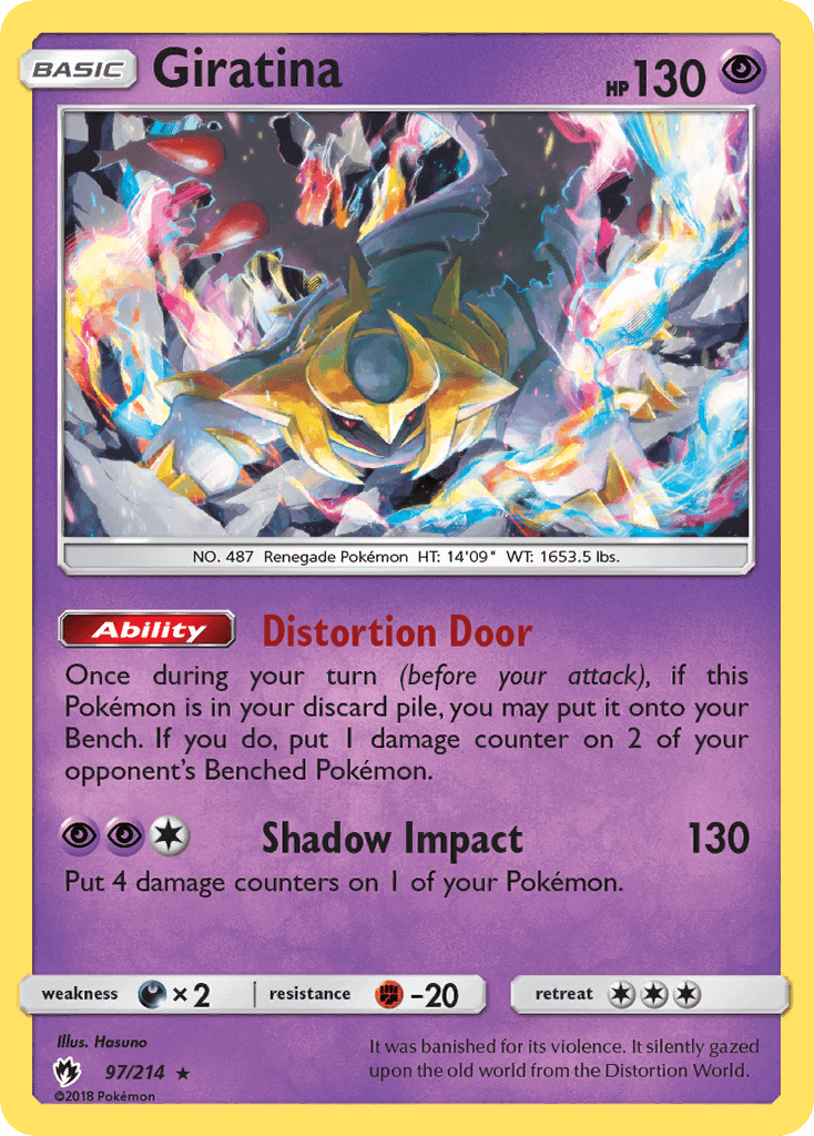 Giratina Reverse Foil 