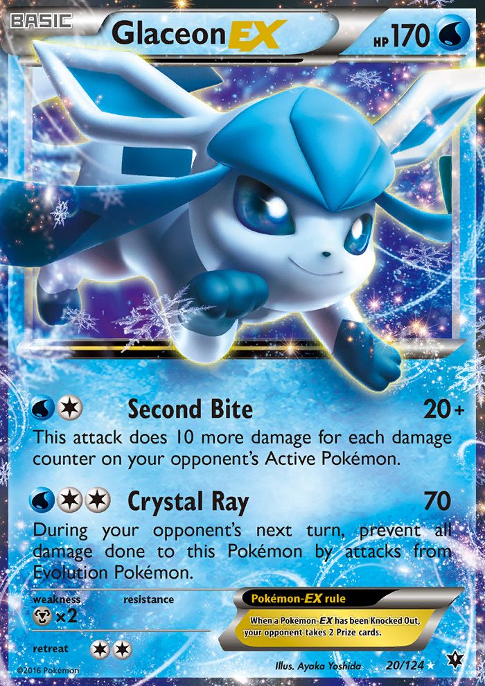 Glaceon EX Holo