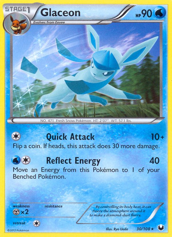 Glaceon Reverse Foil 