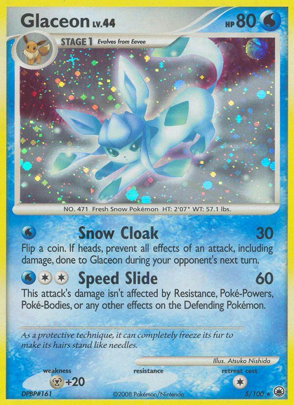 Glaceon Reverse Foil 