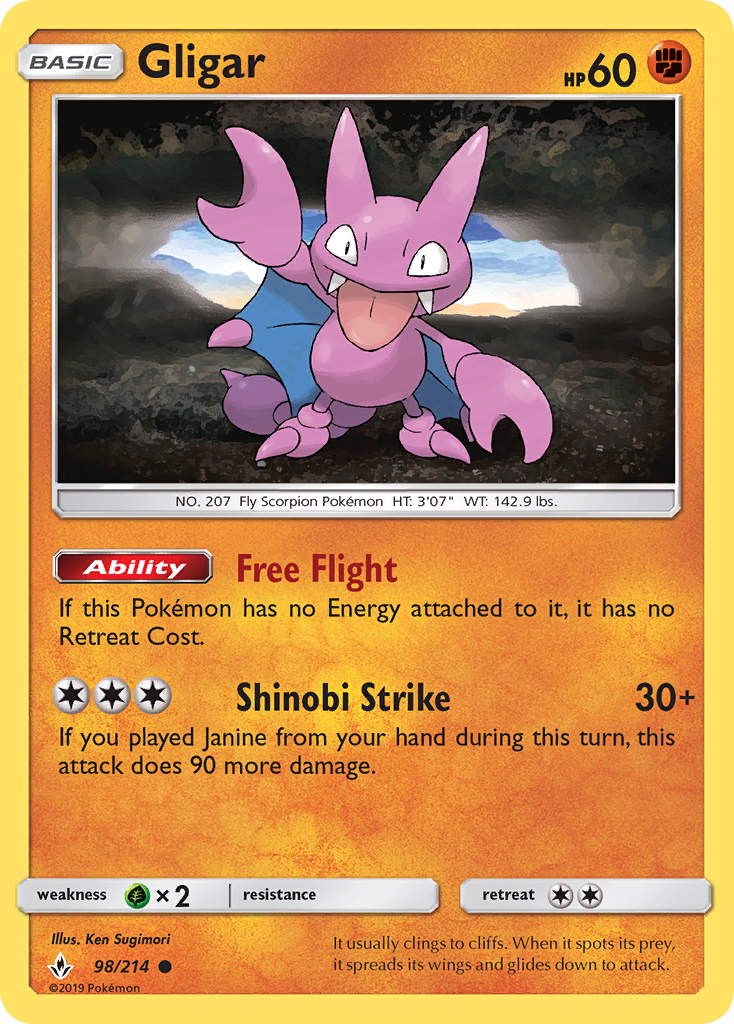 Gligar Reverse Holo 