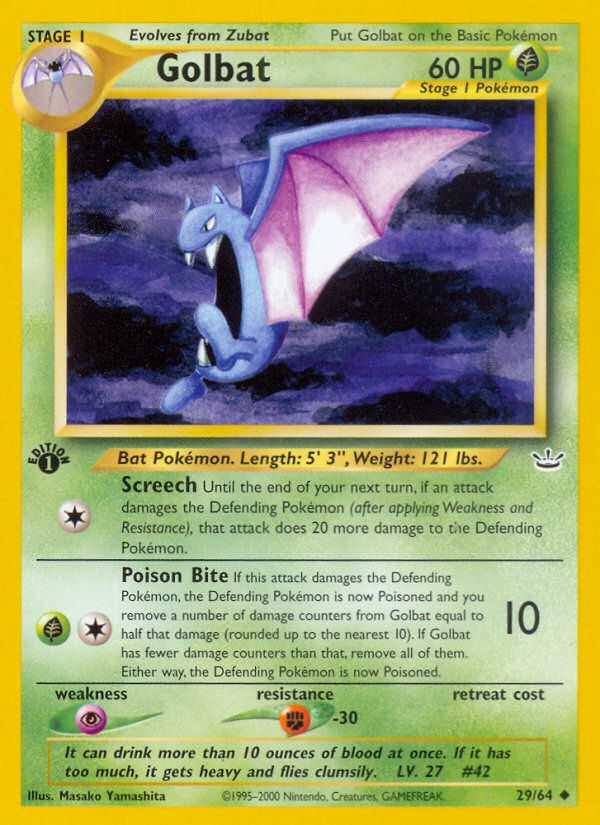 Golbat 1st Edition 