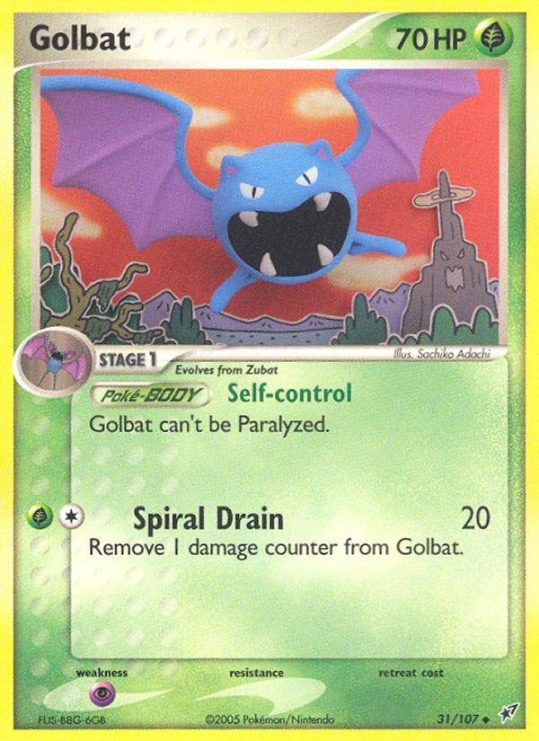 Golbat Reverse Foil 