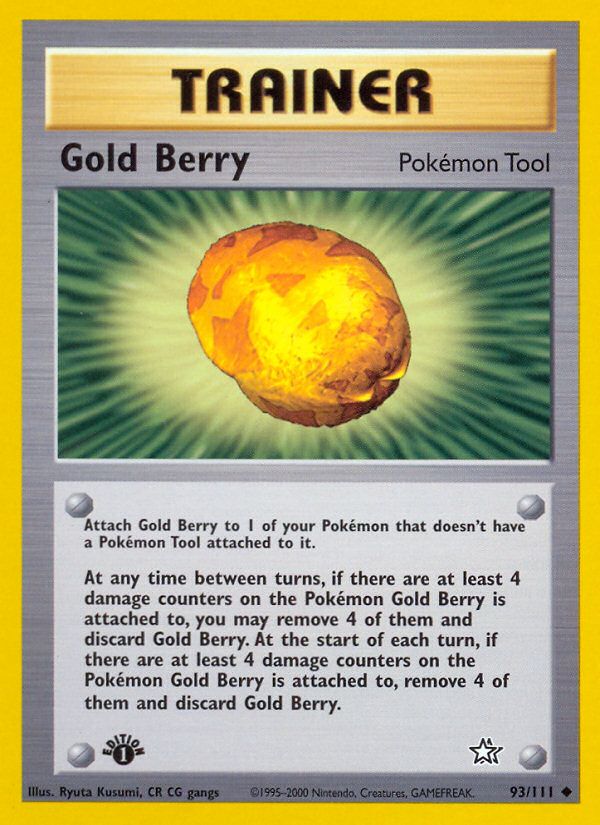 Gold Berry 1st Edition 