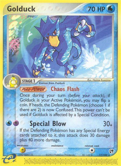 Golduck Reverse Foil 