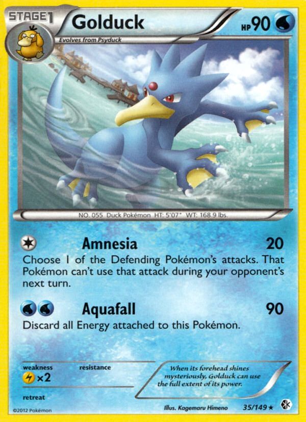 Golduck Reverse Foil 