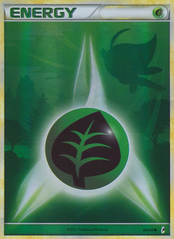 Grass Energy Cross-Hatch Play! Holo