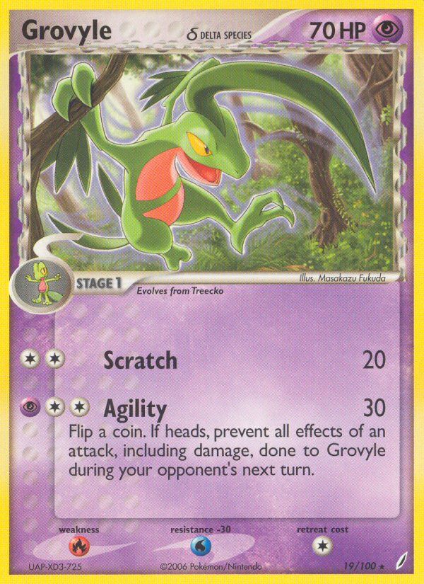 Grovyle Reverse Foil 