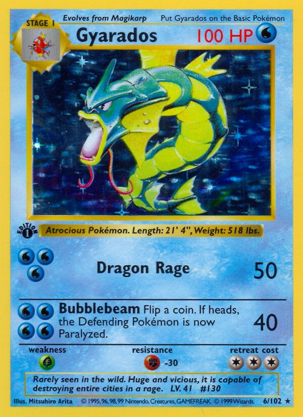 Gyarados 1st Edition Holo