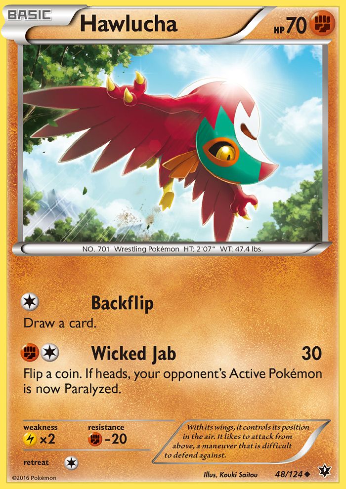 Hawlucha Reverse Foil 