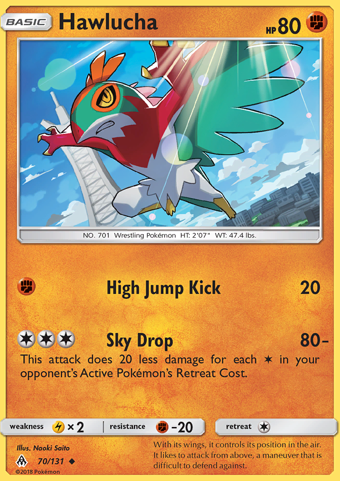 Hawlucha Reverse Foil 