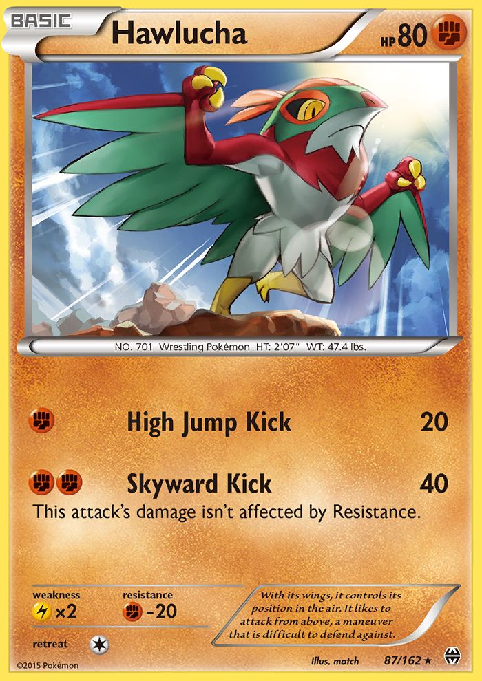 Hawlucha Reverse Foil 