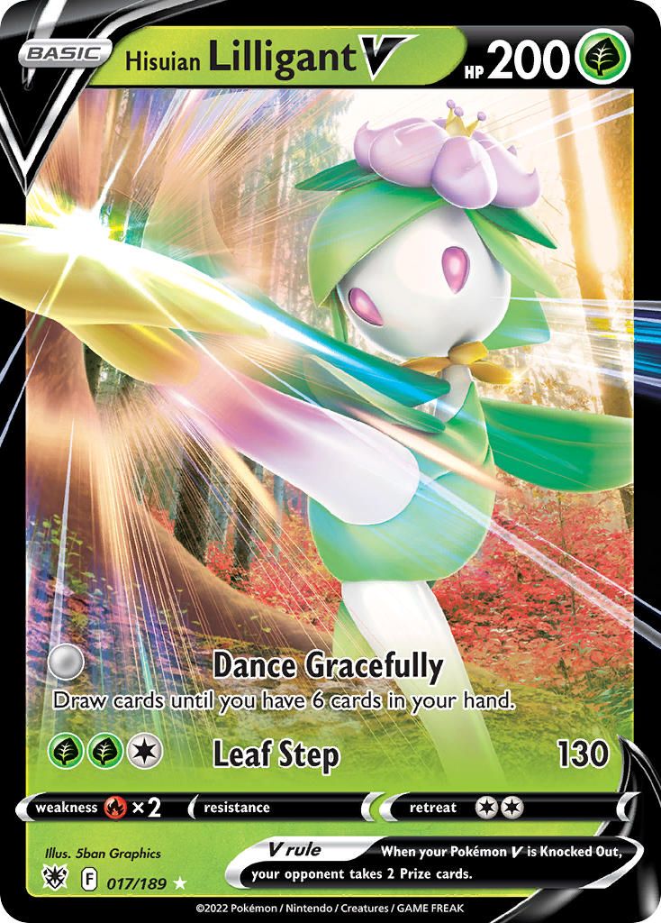 Hisuian Lilligant V Holo