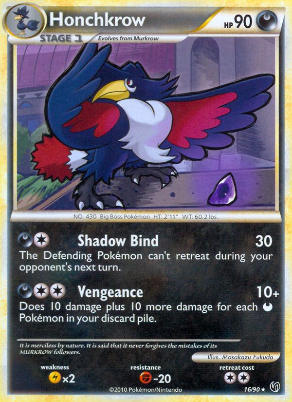 Honchkrow Reverse Holo 