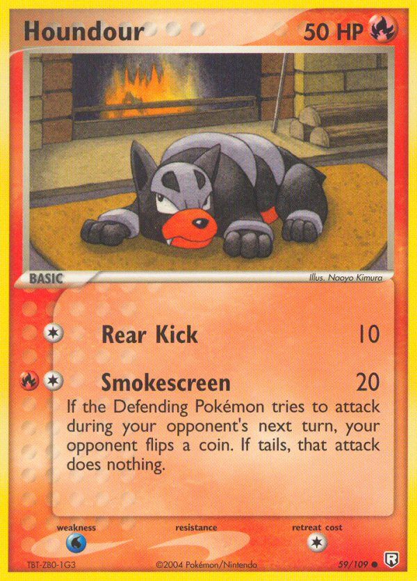 Houndour Reverse Foil 