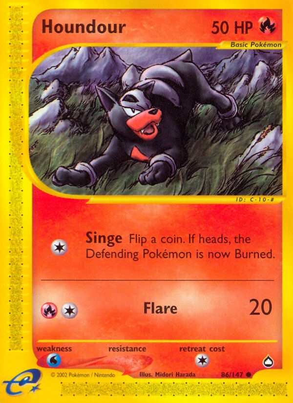 Houndour Reverse Foil 