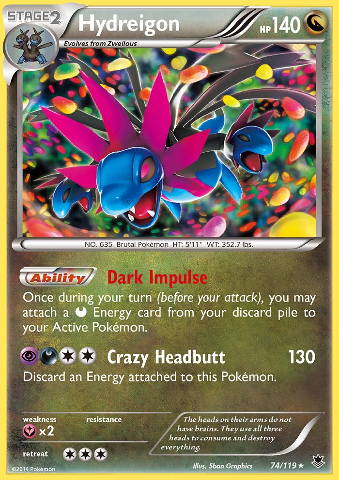 Hydreigon Cosmos-Breakpoint One Pack Blisters Holo