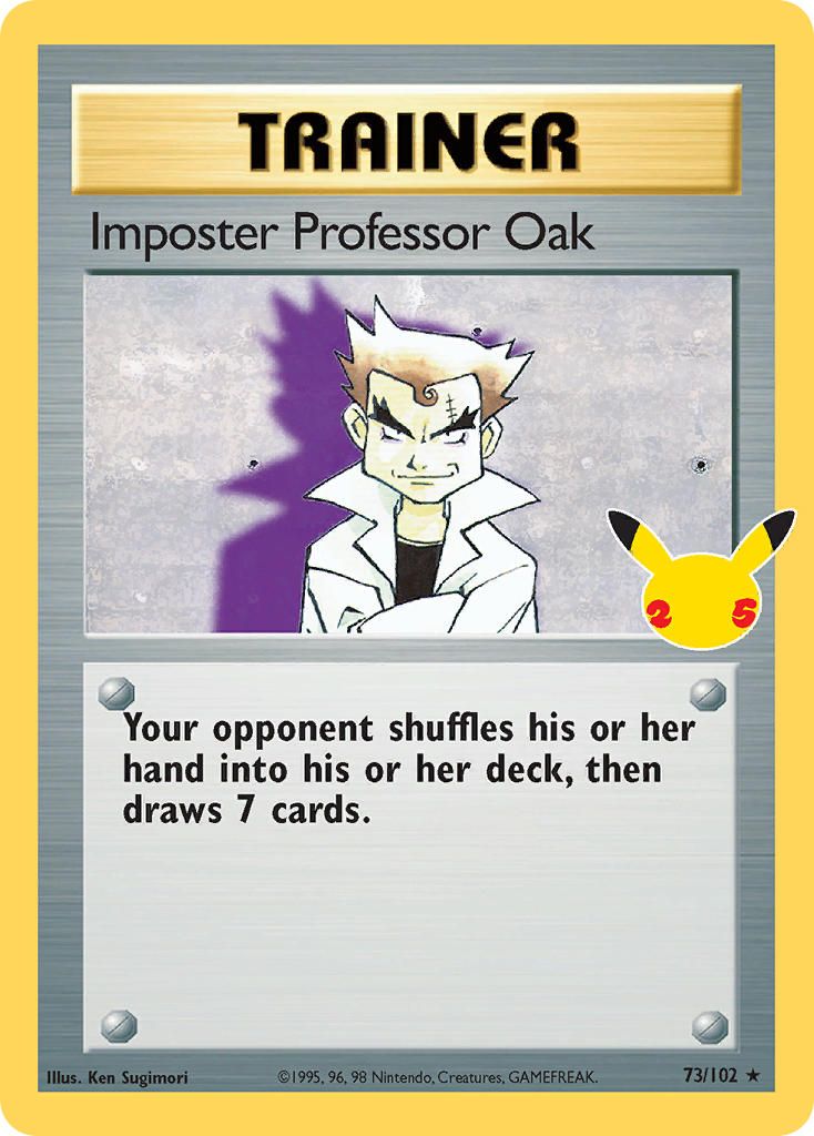 Imposter Professor Oak Holo