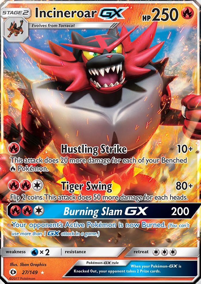 Incineroar GX 