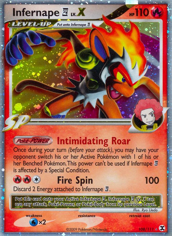 Infernape 4 LV.X Holo 