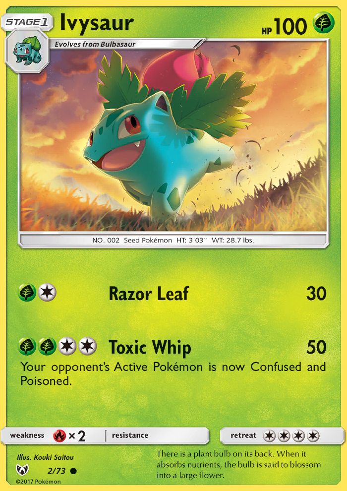 Ivysaur Reverse Foil 