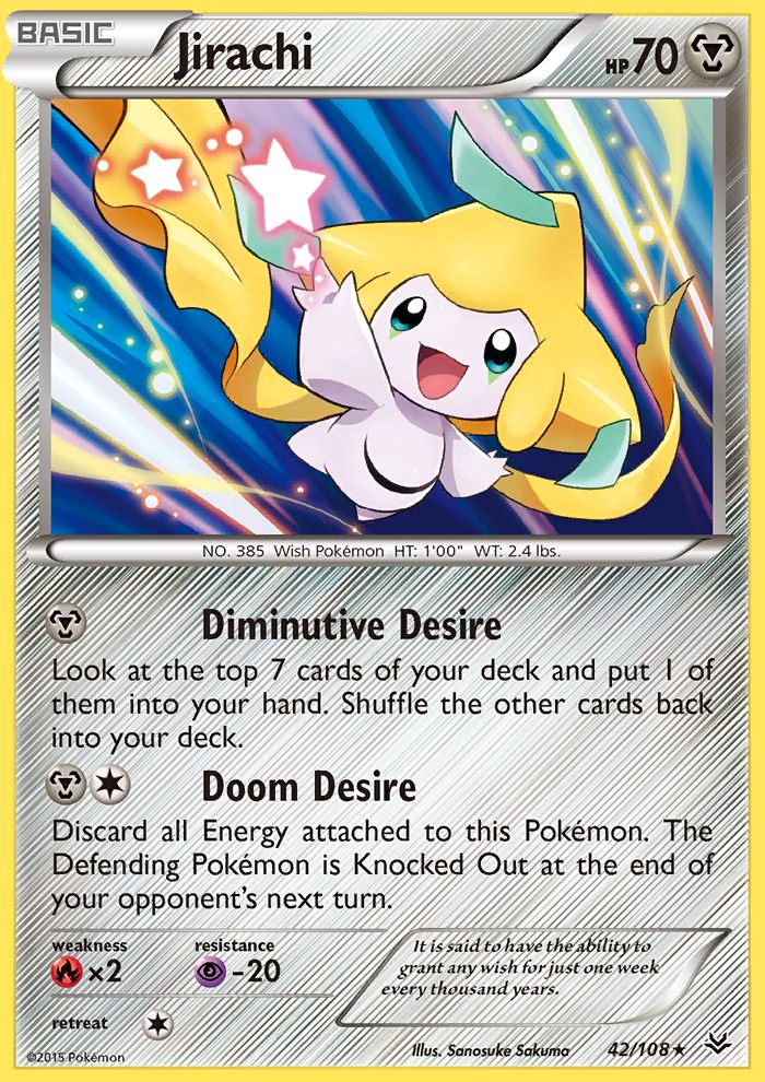 Jirachi Reverse Foil 