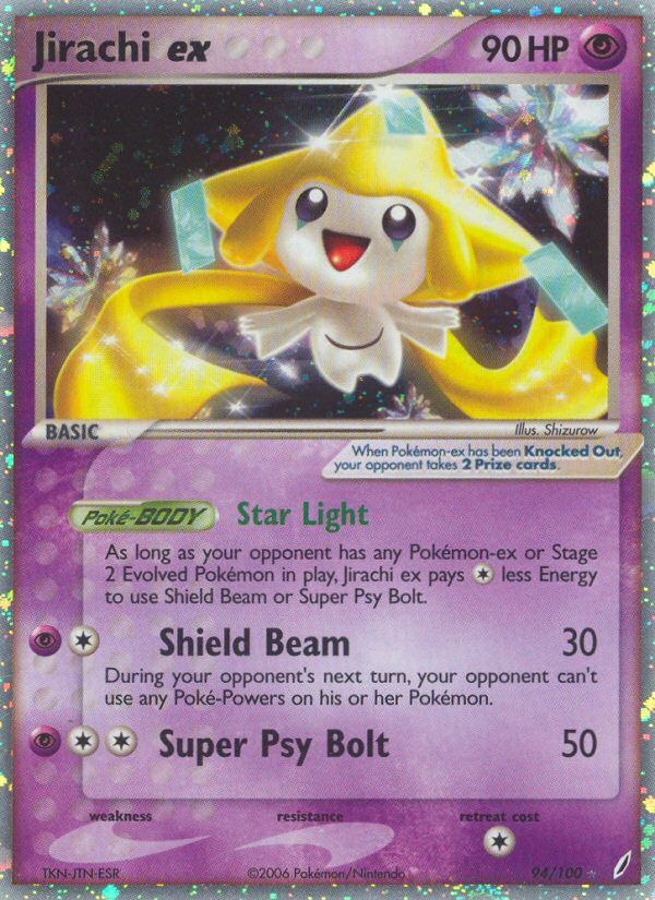 Jirachi EX Holo