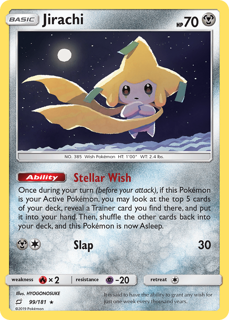 Jirachi Reverse Foil 