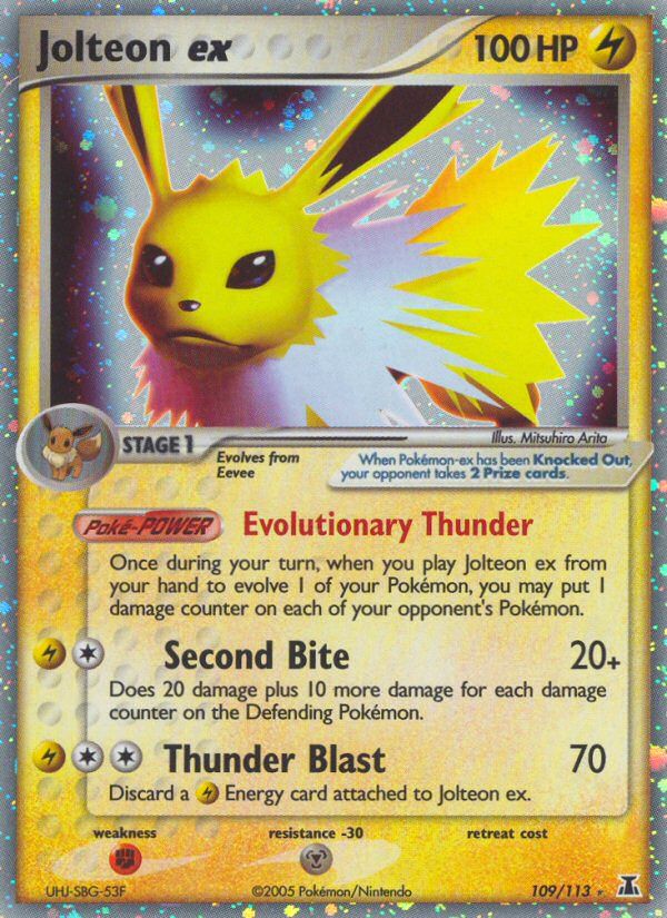 Jolteon EX Holo