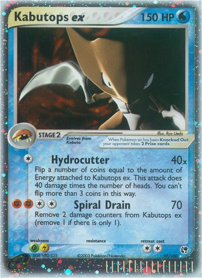 Kabutops EX Holo