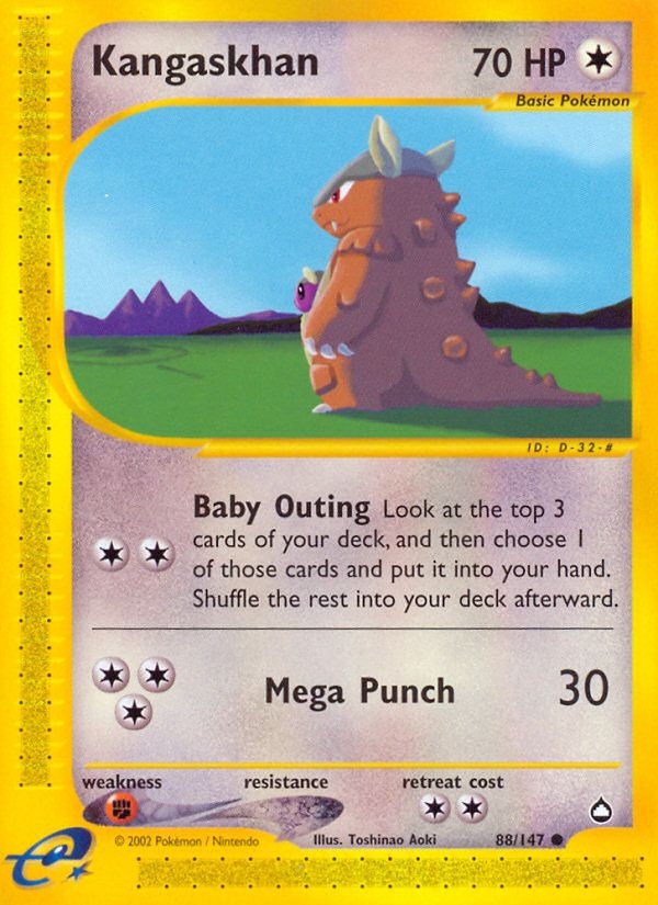 Kangaskhan Reverse Foil 