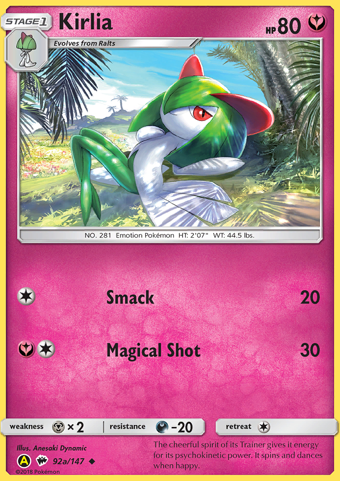 Kirlia Reverse Foil 