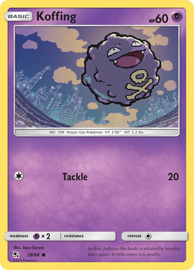 Koffing Reverse Foil 