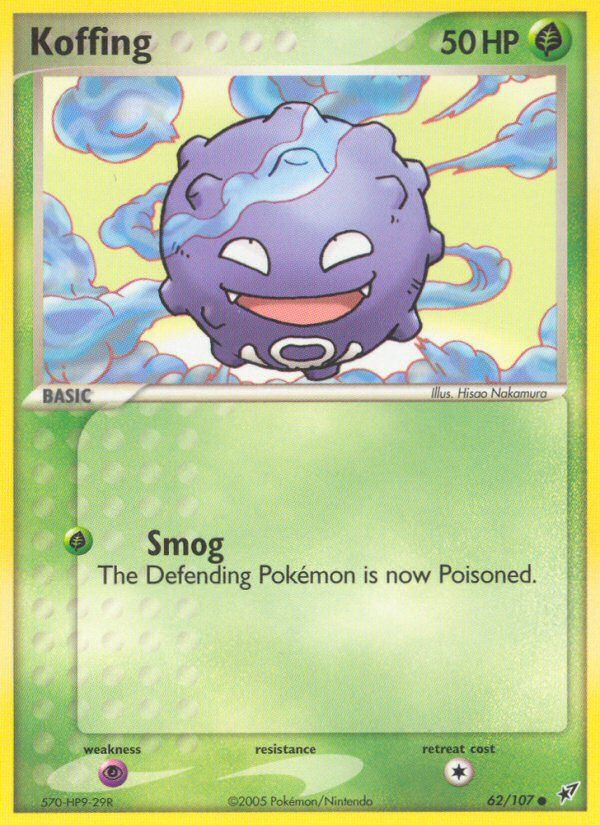 Koffing Reverse Foil 